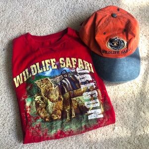 🐫wildlife safari matching shirt and hat from Oregon